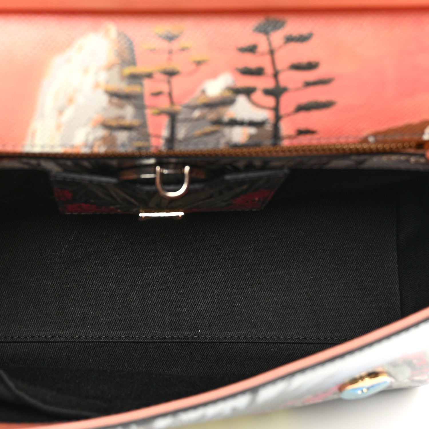 Dolce & Gabbana Dauphine Capri Printed Medium Miss Sicily Satchel Multicolor 6 of 9