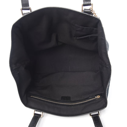 Gucci Monogram Large Jolicoeur Tote Black 5 of 17