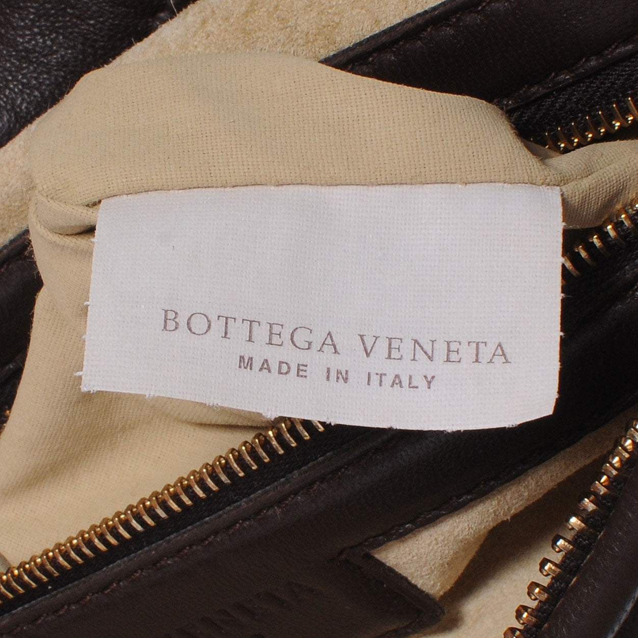 Nappa Intrecciato Medium Veneta Hobo Ebano