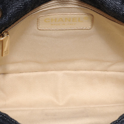 Chanel Denim Embroidered Night Flight Reissue Flap Blue 6 of 8