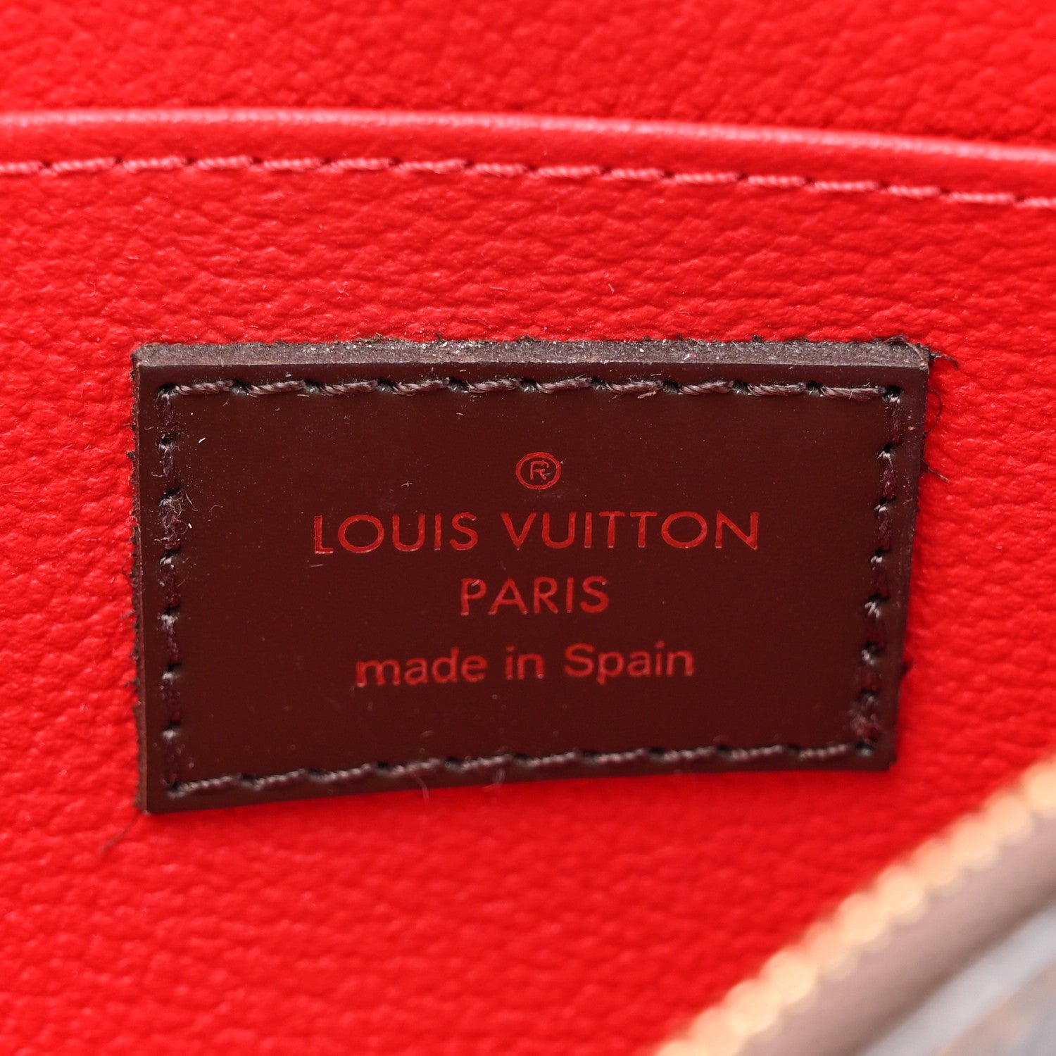 Louis Vuitton Damier Ebene Cosmetic Pouch 6 of 7