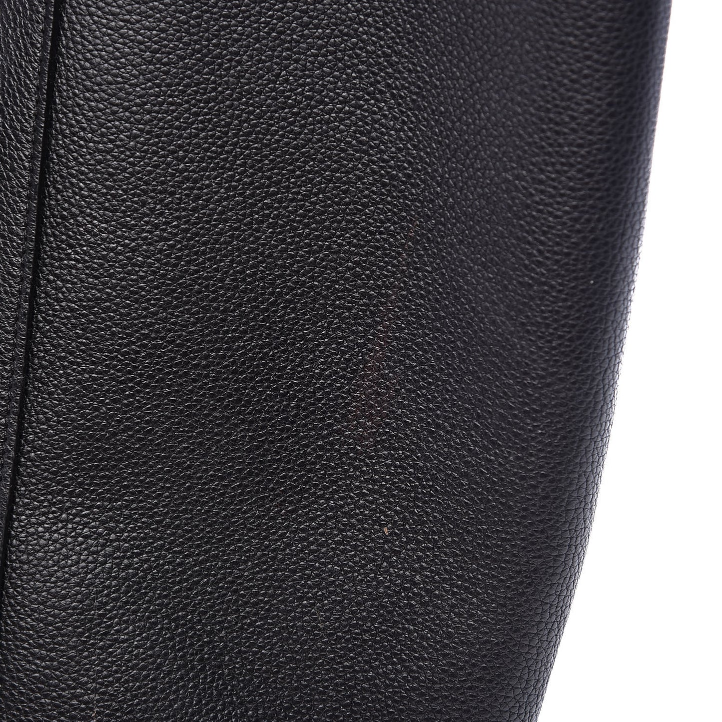 Soft Grained Calfskin Medium Cabas Phantom Black