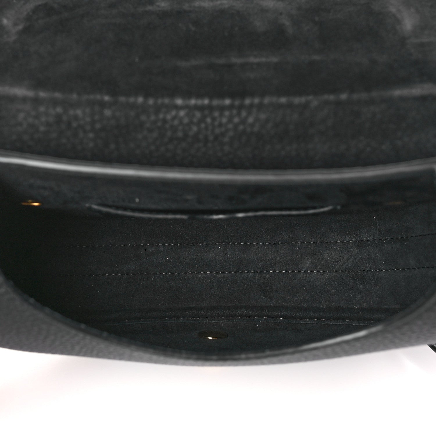 Christian Dior Grained Calfskin Medium Bobby Flap Black 5 of 9