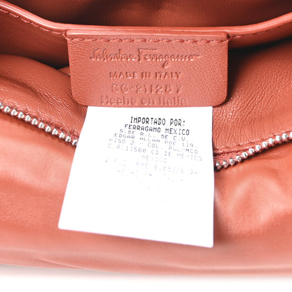 Salvatore Ferragamo Calfskin Small Viva Bow Shoulder Bag Ramas 6 of 9