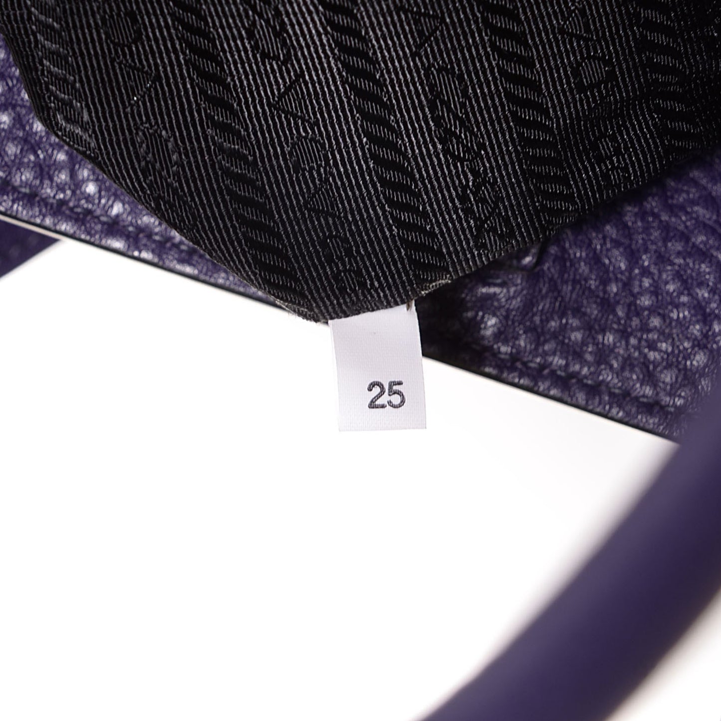 Vitello Daino Twin Pocket Tote Viola