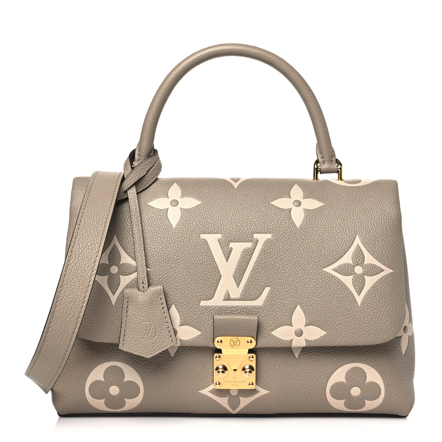 Empreinte Monogram Giant Madeleine MM Dove Grey Beige