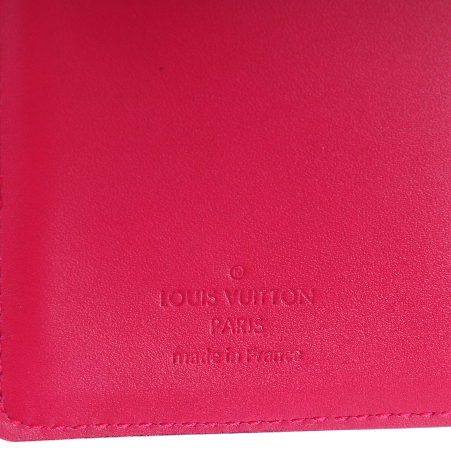 Louis Vuitton Vernis French Purse Wallet Rose Indien 7 of 8