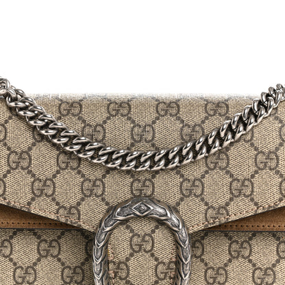 Gucci GG Supreme Monogram Small Dionysus Shoulder Bag Taupe 8 of 11
