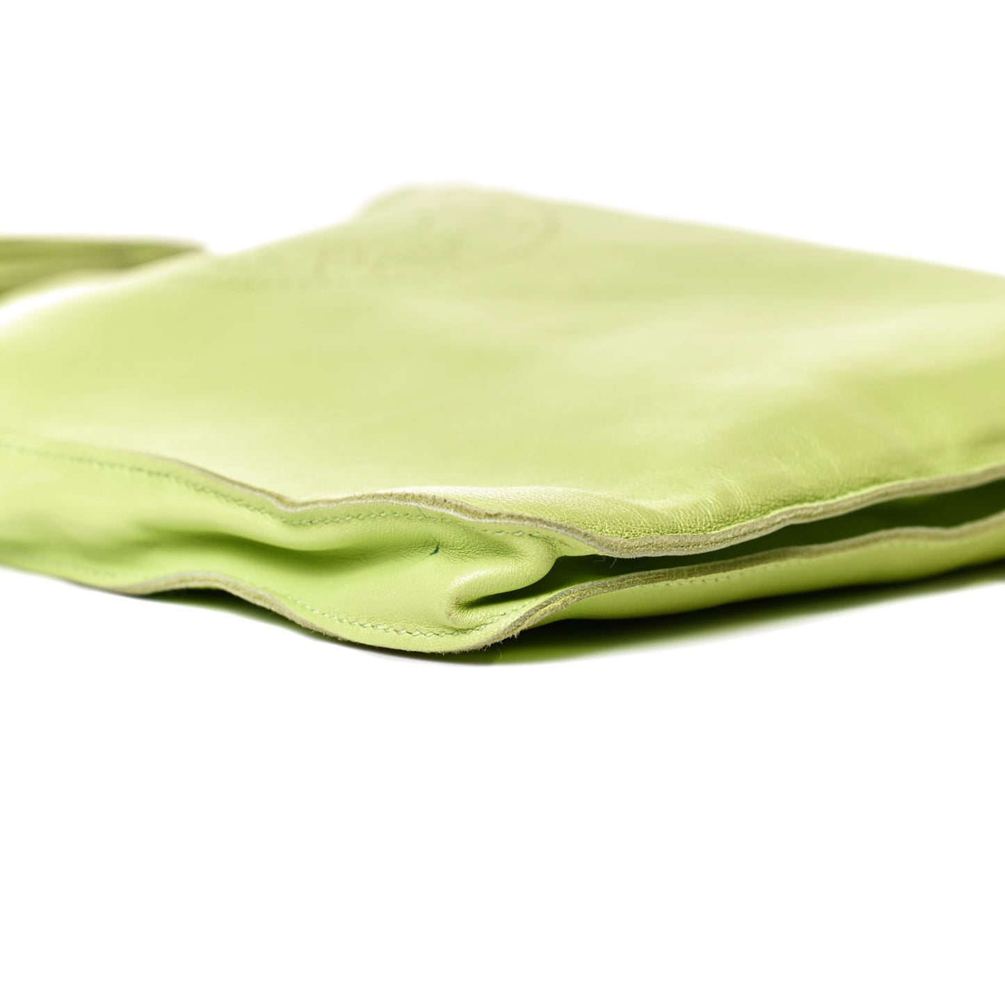 Lambskin Clou De Selle Pouch Kiwi