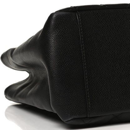 Chanel Caviar Quilted Grand Shopping Tote GST Black 9 of 12