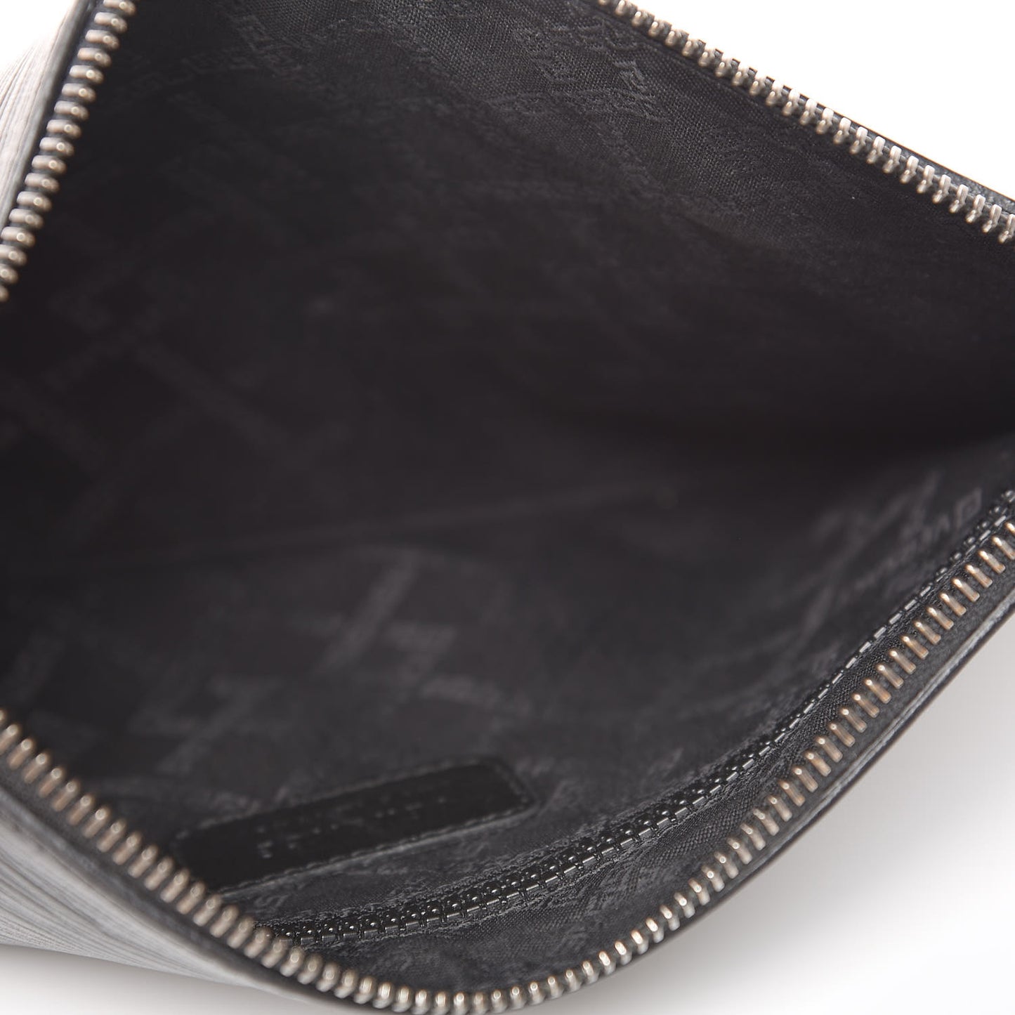 Calfskin Medusa Head Pochette Black