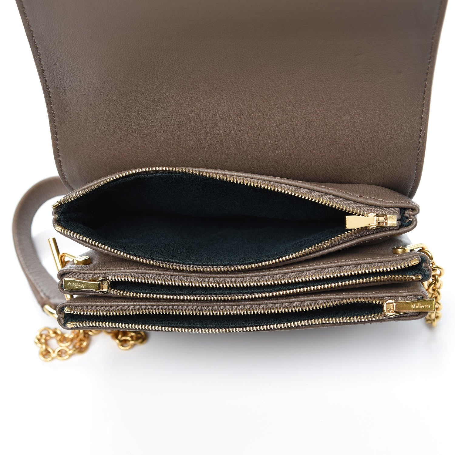 Mulberry Classic Grain Calfskin Small Clifton Flap Clay 5 of 10