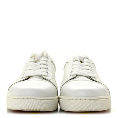 Christian Louboutin Calfskin Vieira Flat Sneakers 37 White 3 of 12