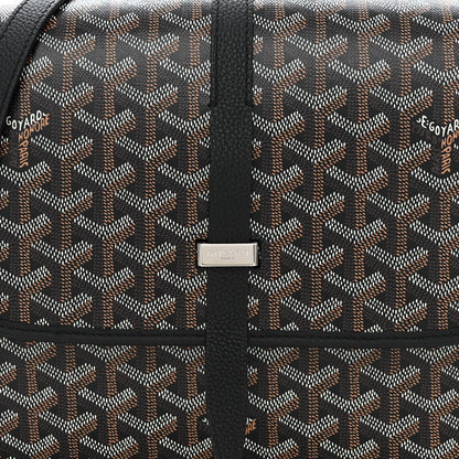 Goyard Goyardine Belvedere II MM Messenger Bag Black 7 of 9