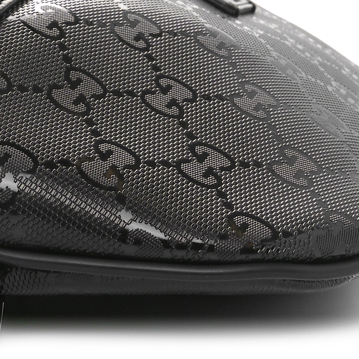 Gucci Imprime Monogram Belt Bag Black 9 of 10