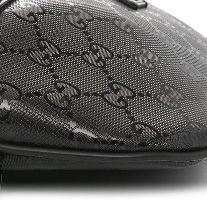 Gucci Imprime Monogram Belt Bag Black 9 of 10