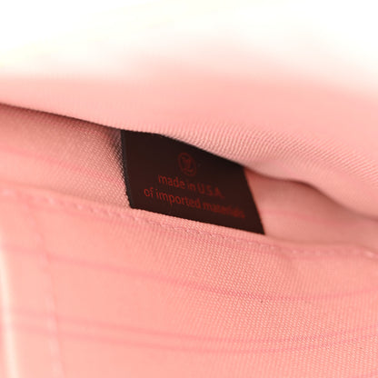 Louis Vuitton Damier Ebene Neverfull MM GM Pochette Rose Ballerine 7 of 10