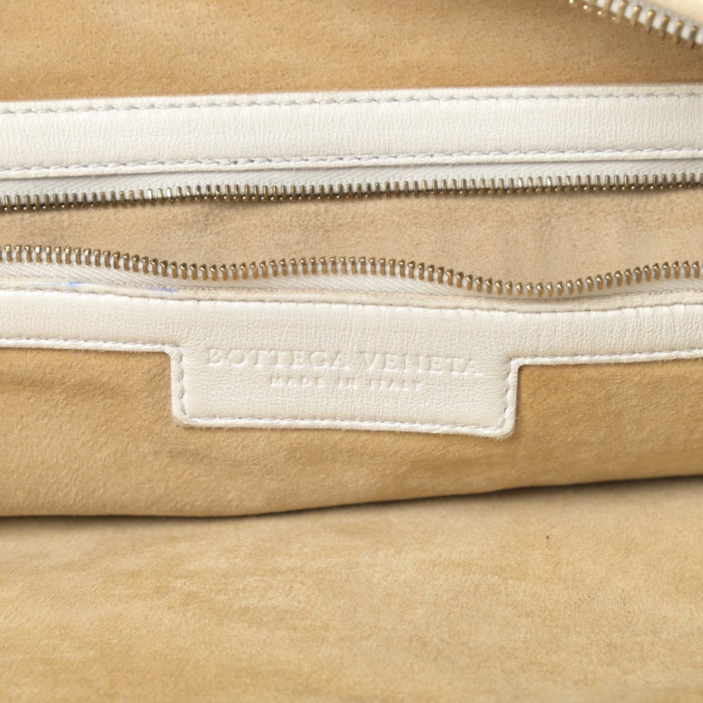 Nappa Intrecciato Maxi Veneta Hobo White