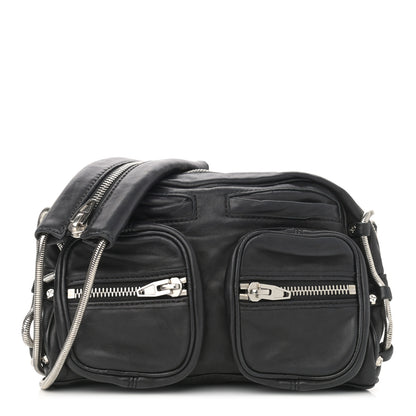 Alexander Wang Washed Lambskin Brenda Chain Black 1 of 11