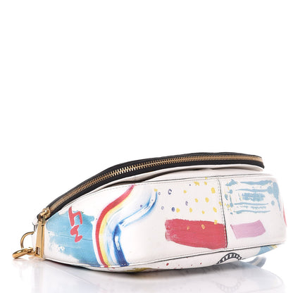 Marc Jacobs Calfskin Collage Saddle Bag Off White 4 of 12