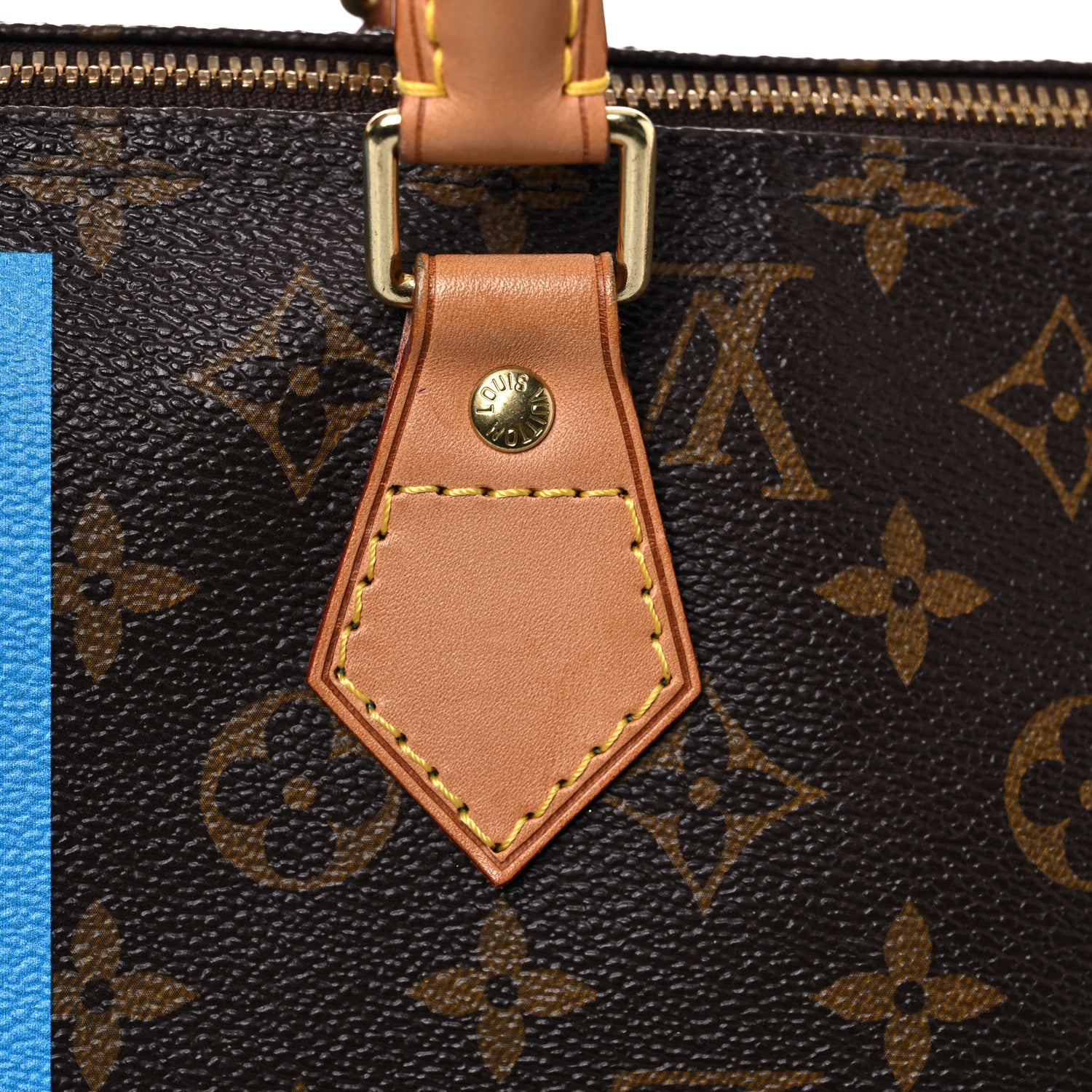 Louis Vuitton Monogram My LV Heritage Speedy Bandouliere 40 Gris Blue Clair 23 of 40