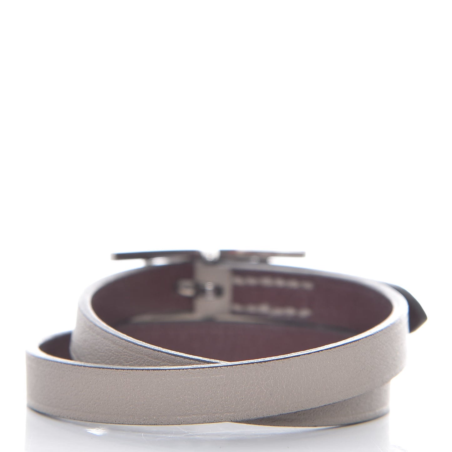 Swift Behapi Double Tour Bracelet T2 Gris Asphalte Bordeaux
