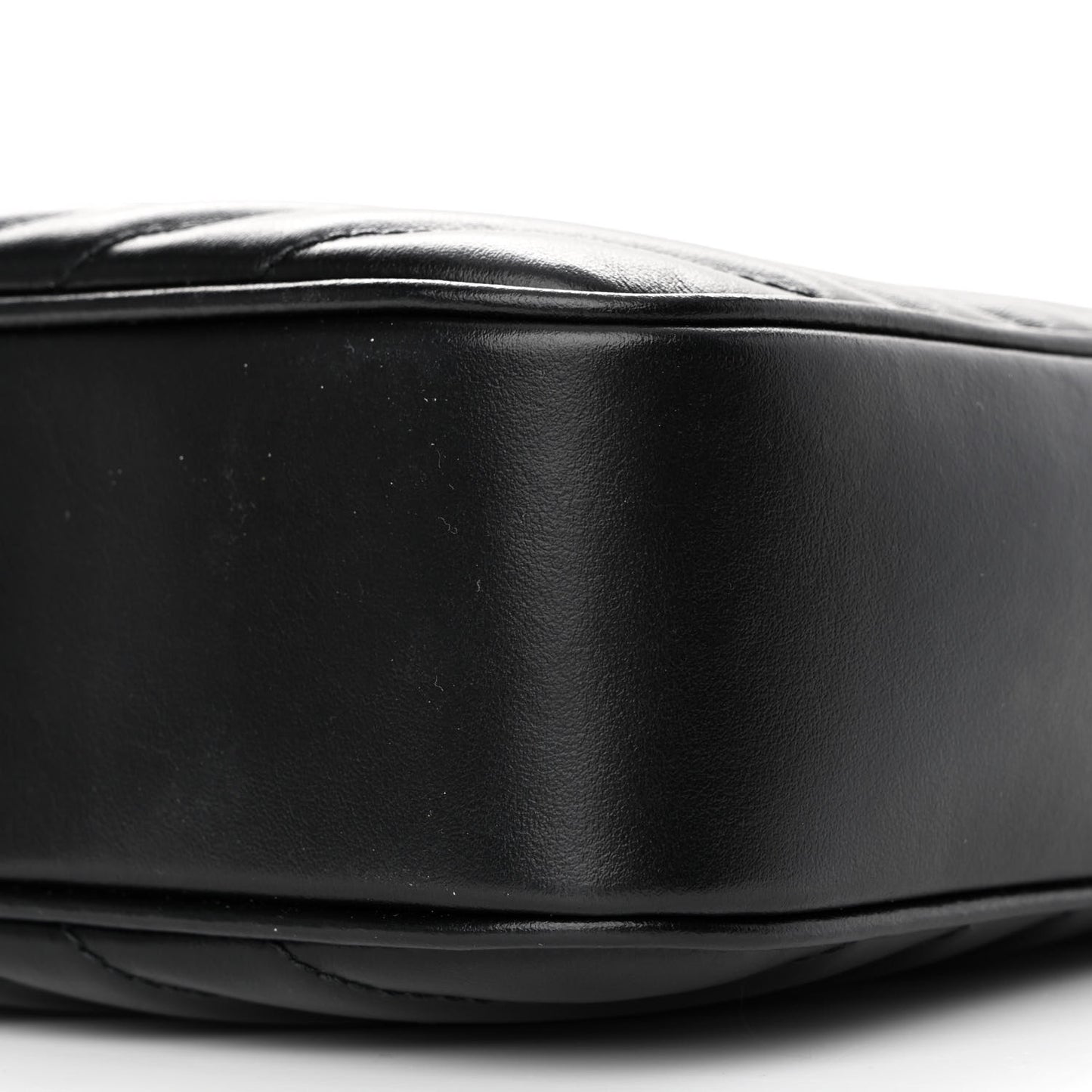 Calfskin Matelasse Monogram Lou Camera Bag Black