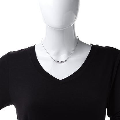 Cartier 18K White Gold Entrelacés Necklace 2 of 6