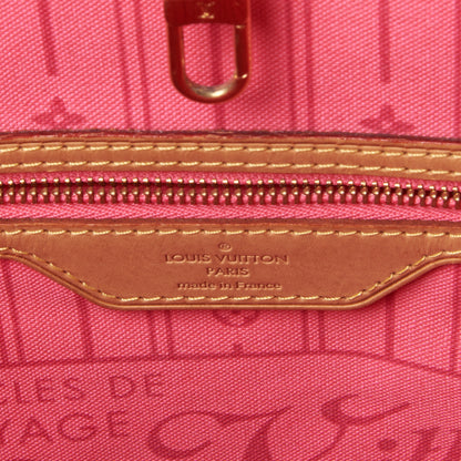 Louis Vuitton Monogram Roses Neverfull MM 8 of 10
