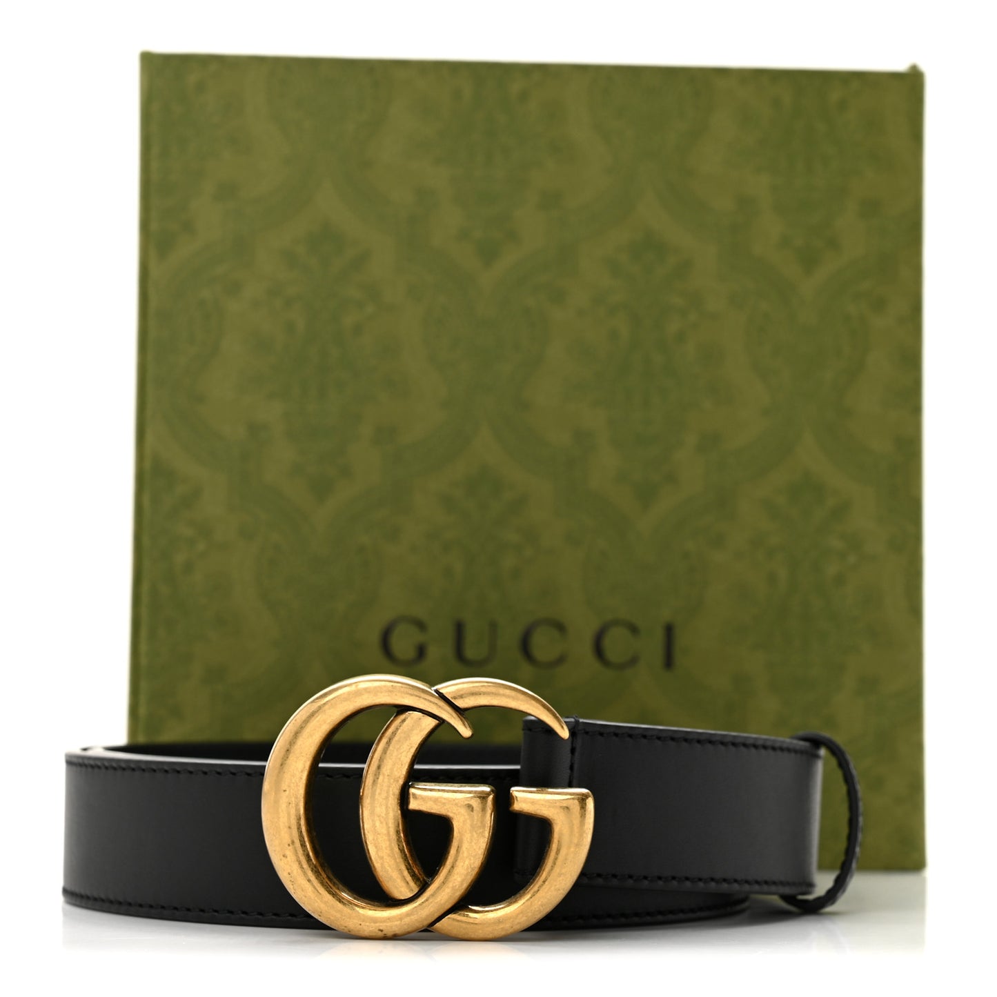 Calfskin Double G 30mm Belt 95 38 Black