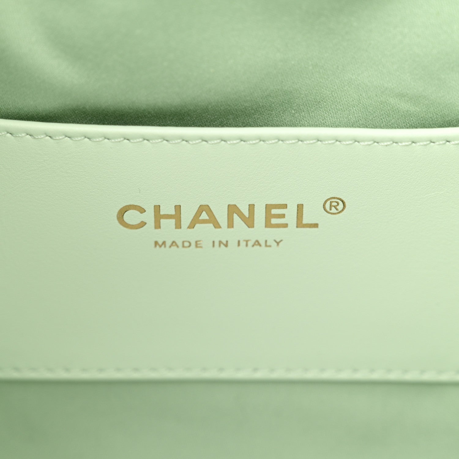 Chanel Caviar Quilted Small Chanel 25 Handbag Light Green 6 of 11