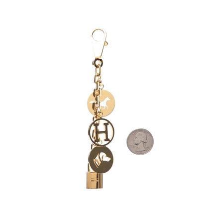 Hermes Breloque Bag Charm Gold 2 of 3