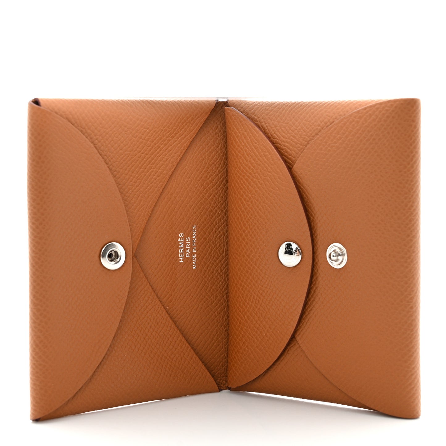 Epsom Calvi Duo Card Case Gold