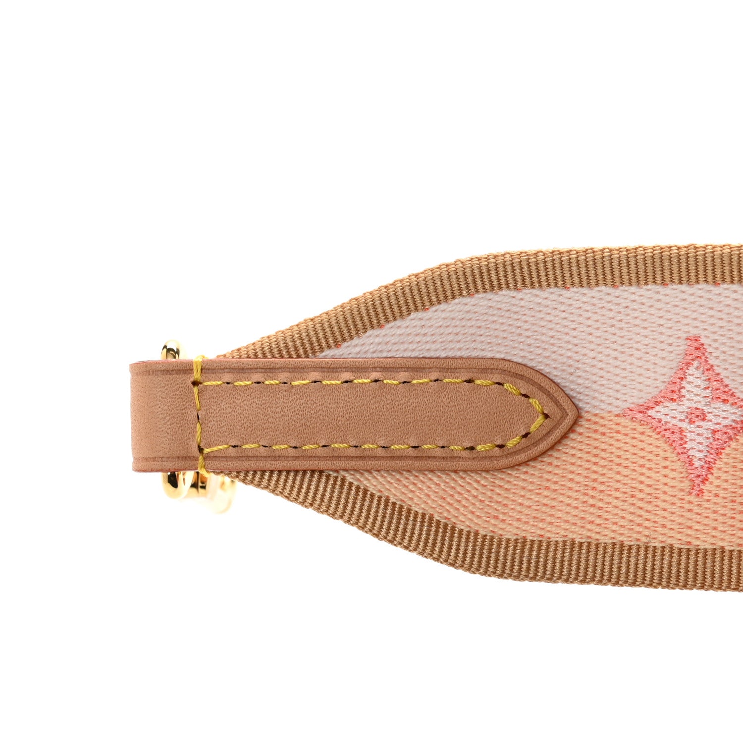 Louis Vuitton Jacquard Speedy Bandouliere 20 Shoulder Strap Pink Orange 5 of 5