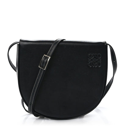Loewe Soft Calfskin Heel Bag Black 1 of 8
