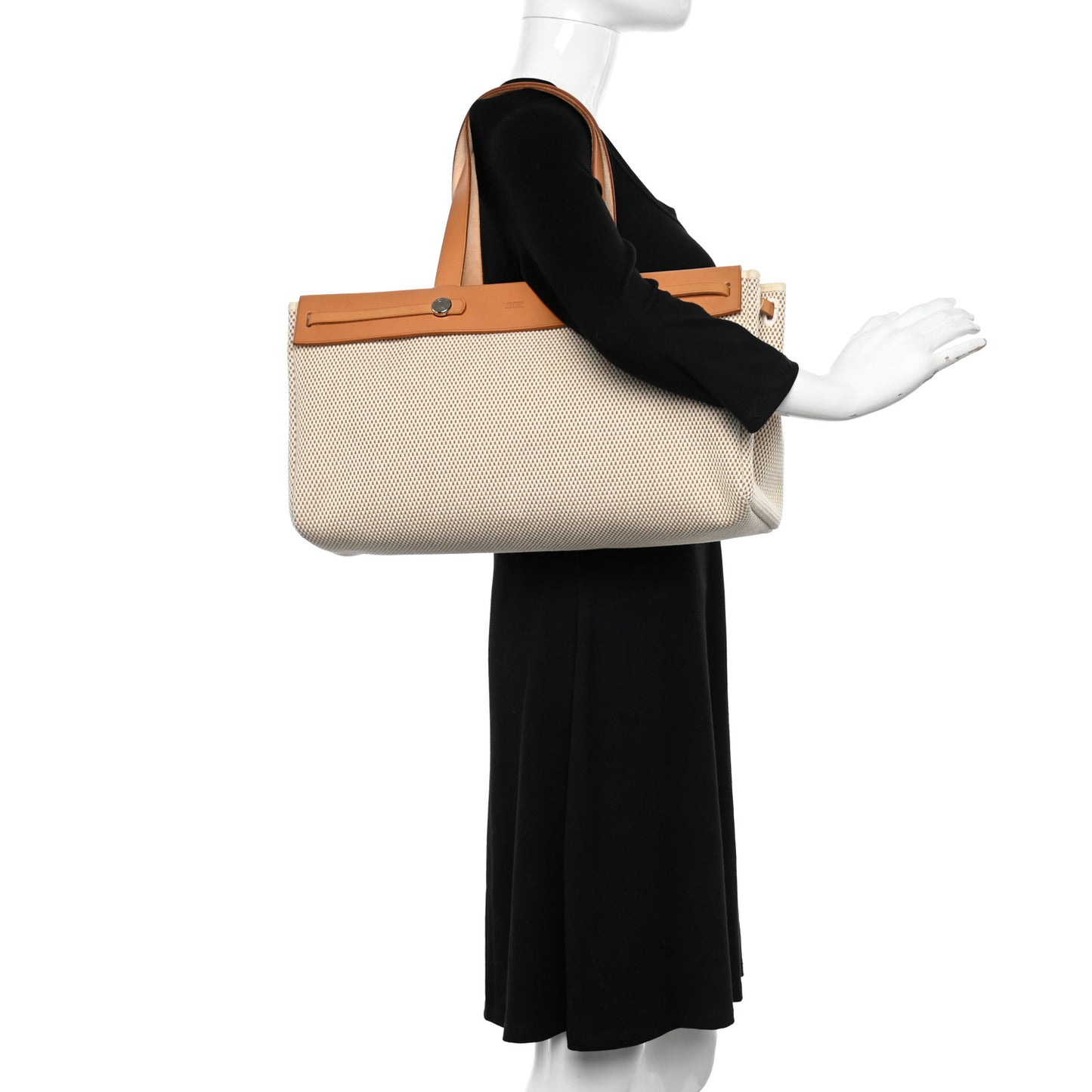 Toile Vache Hunter Herbag Cabas MM Natural