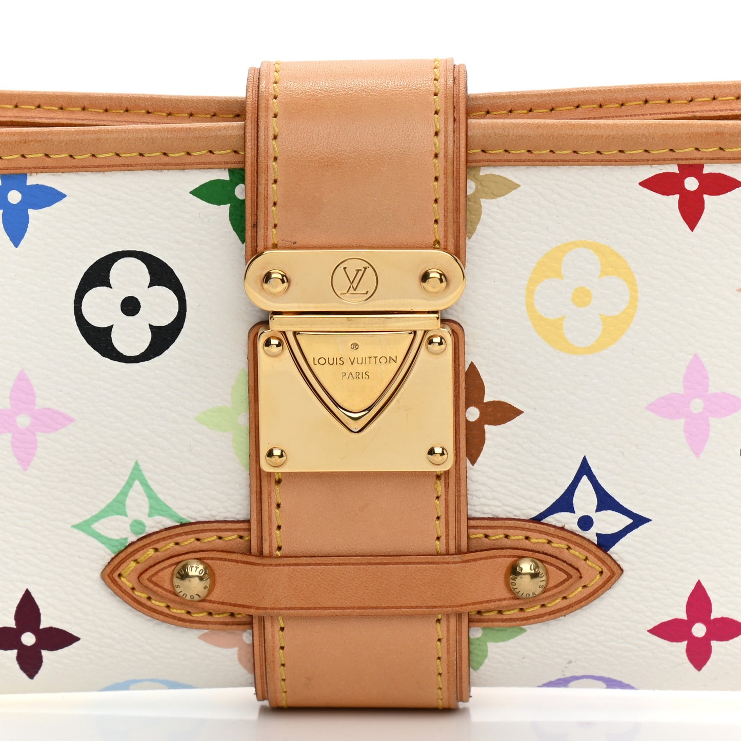 Monogram Multicolor Shirley White