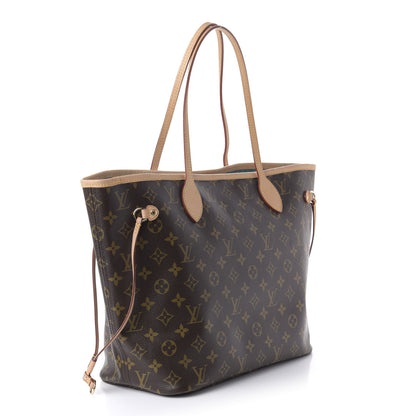 Louis Vuitton Monogram V Neverfull MM Turquoise 3 of 10