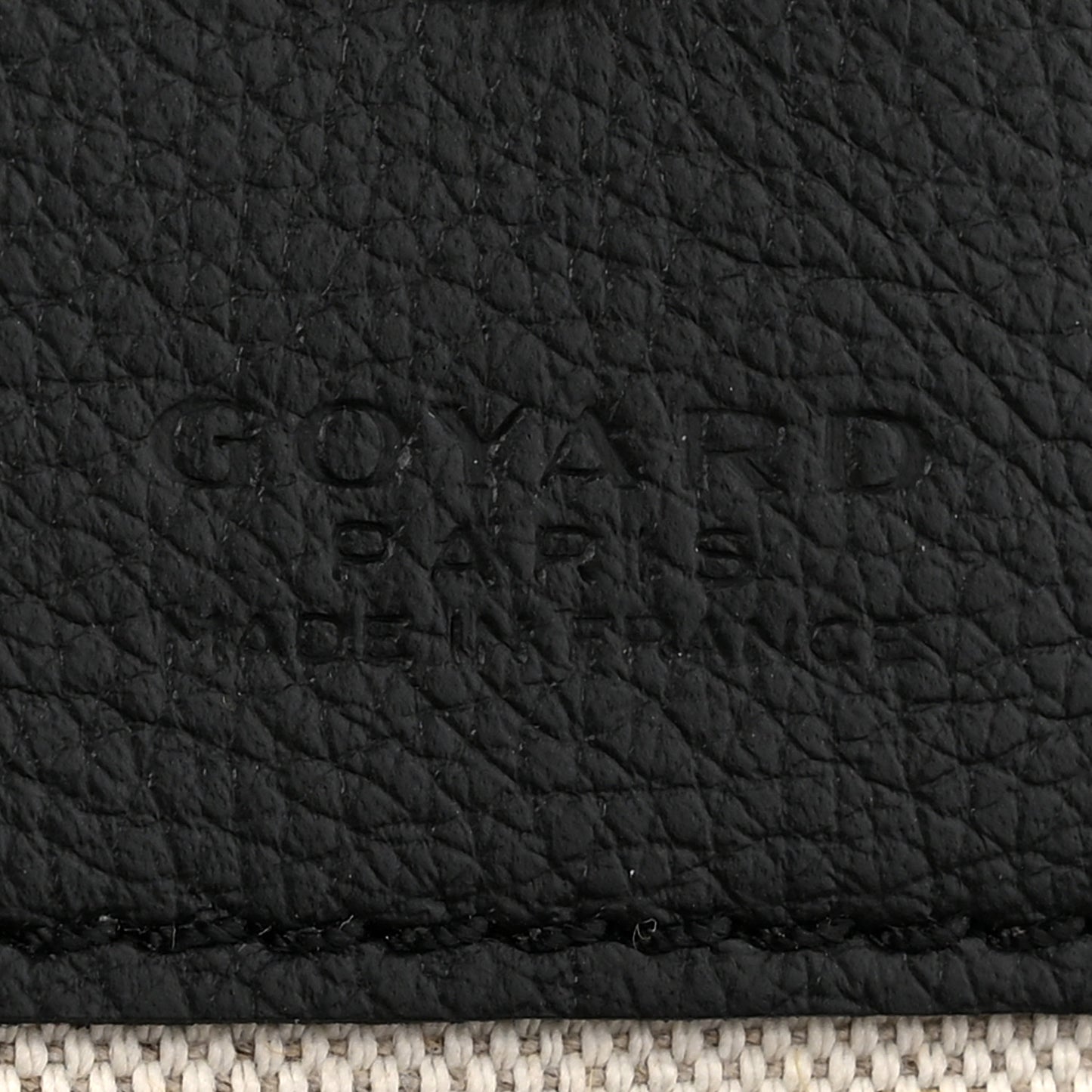 Goyardine Saint Louis Lettres Camouflage PM Black Pink Multicolor