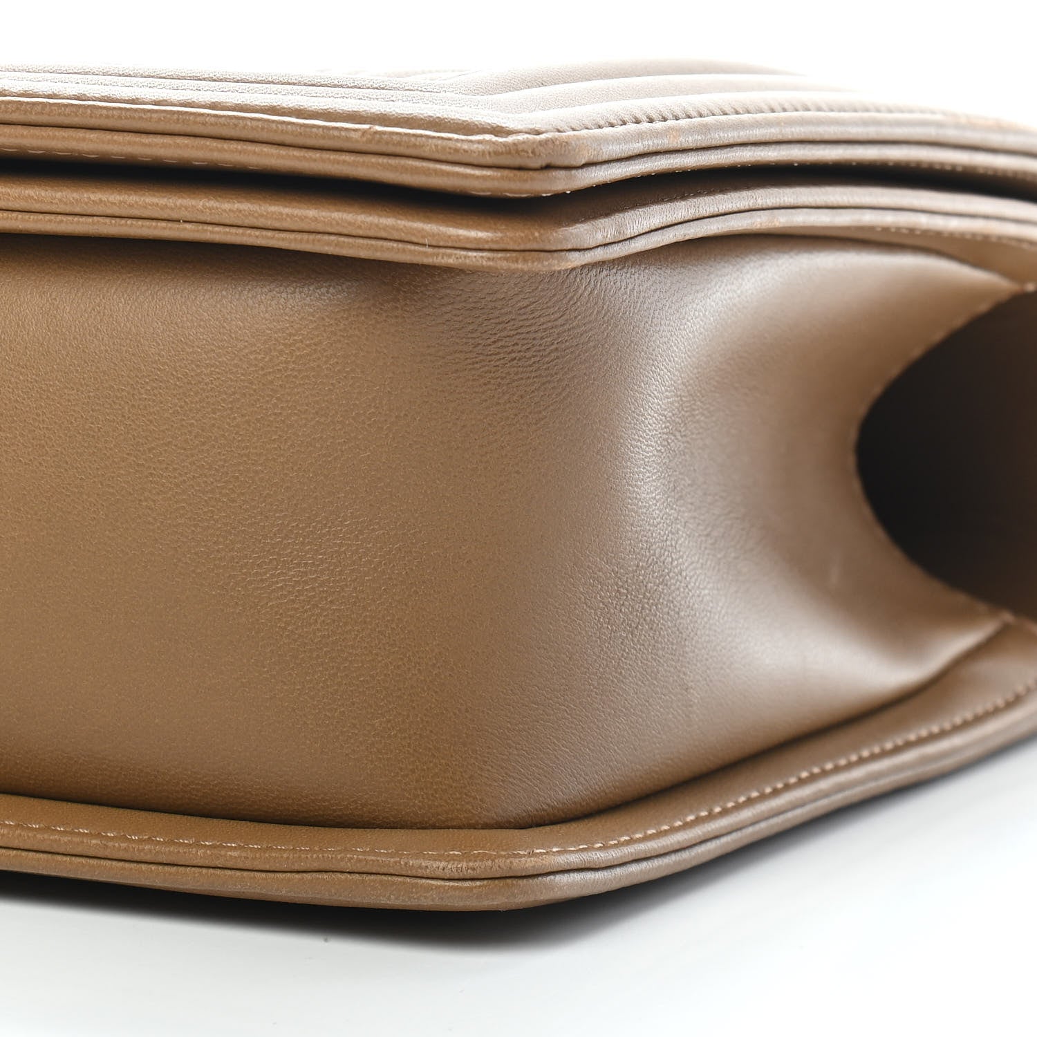 Chanel Lambskin Quilted New Medium Boy Flap Beige 8 of 8