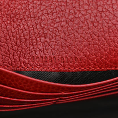 Gucci Calfskin Mini Dionysus Chain Wallet Hibiscus Red 7 of 10
