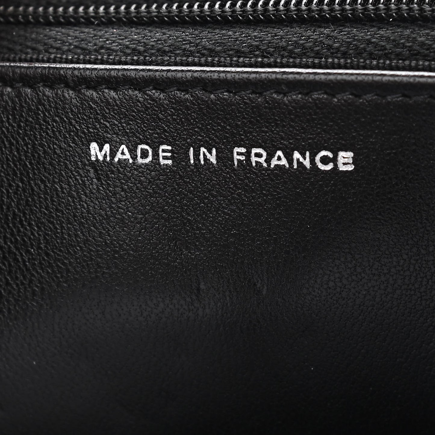 Lambskin Quilted Wallet On Chain WOC So Black