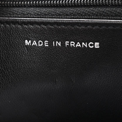 Chanel Lambskin Quilted Wallet On Chain WOC So Black 7 of 11