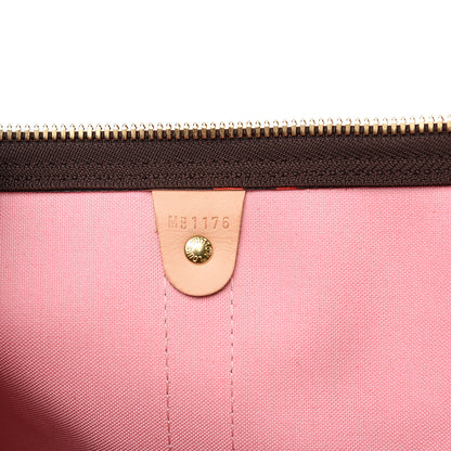 Louis Vuitton Monogram Jungle Dots Keepall Bandouliere 50 Sugar Pink Poppy 6 of 9
