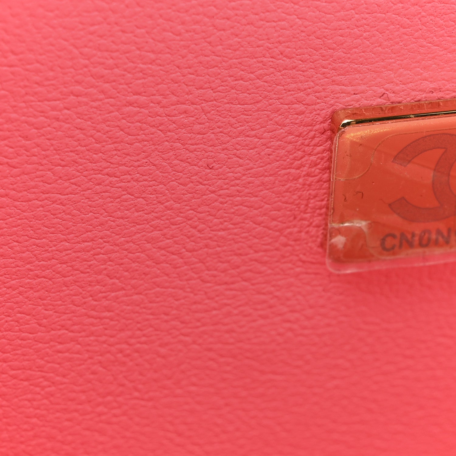 Chanel Lambskin Quilted CC In Love Heart Bag Pink 7 of 10