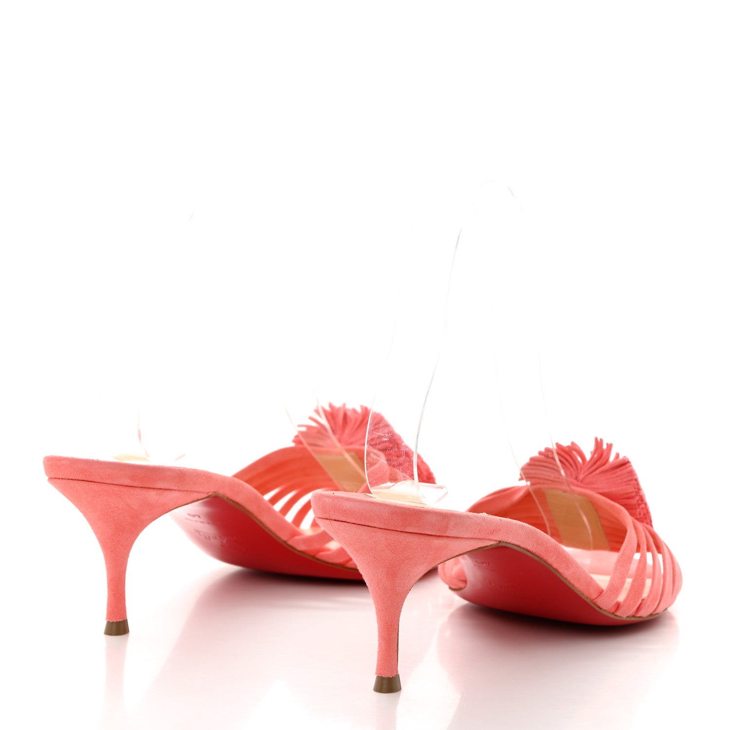 Christian Louboutin Suede Belbrossa 55 Mules 40 Pink 4 of 8