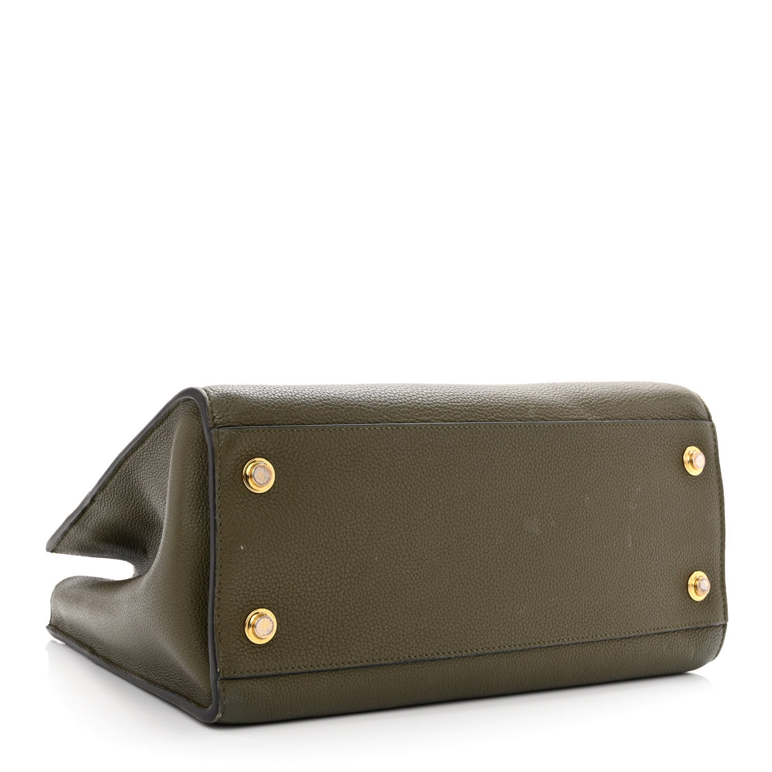 Louis Vuitton Taurillon City Steamer MM Kaki Black 4 of 13