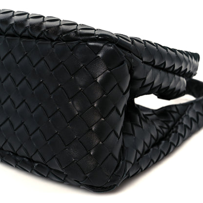 Bottega Veneta Nappa Intrecciato Small Campana Shoulder Bag Black 11 of 11