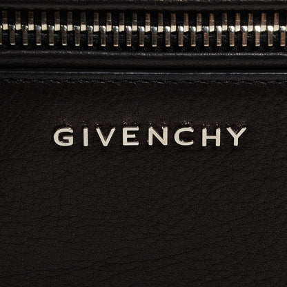Givenchy Textured Calfskin Small Pandora Pure Flap Bag Black 9 of 10