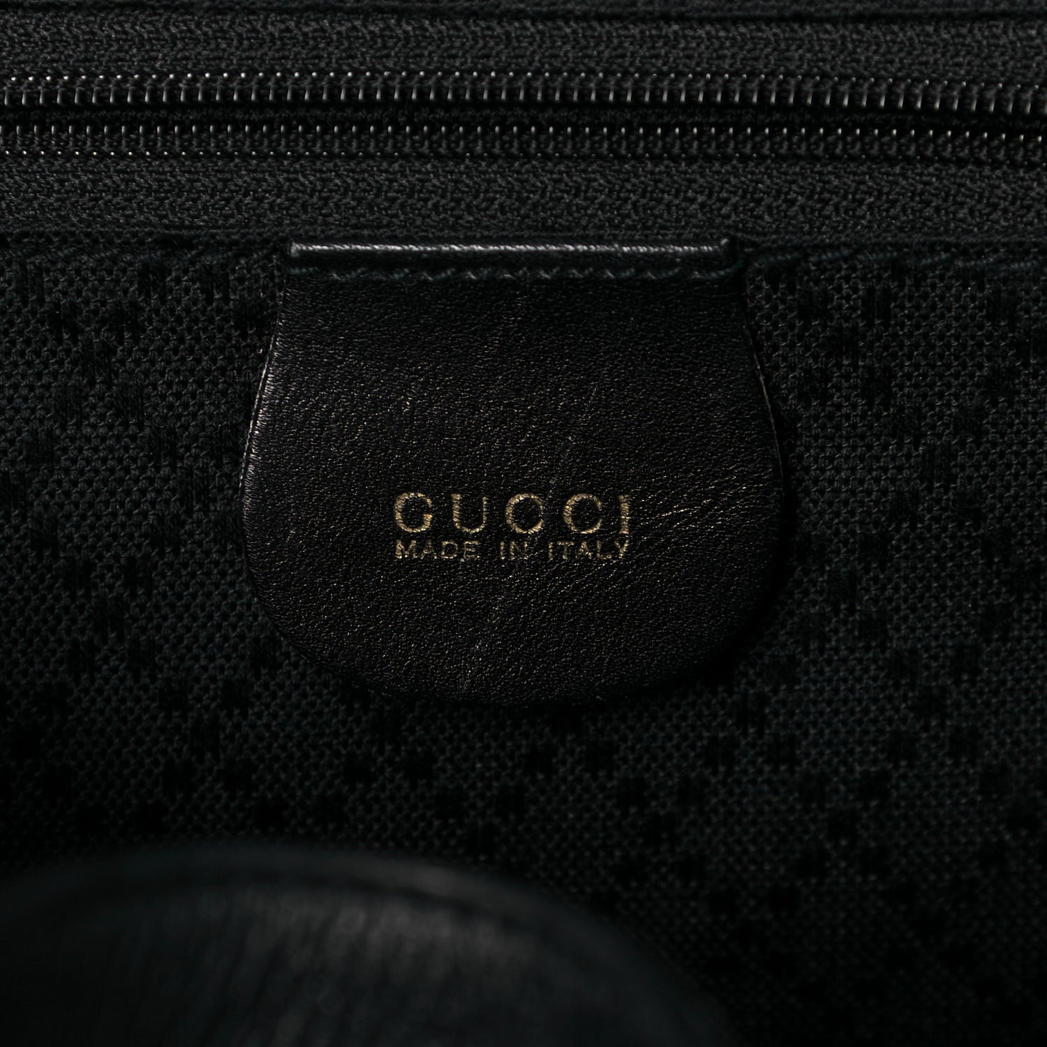 Gucci Calfskin Bamboo Backpack Black 5 of 15